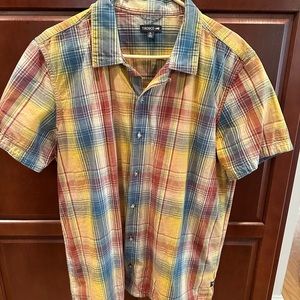 Toad and Co short sleeve cotton button down